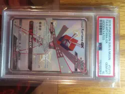 Pokemon Kartana GX Hidden Fates Shiny Vault SV73/SV94 Shiny Holo Rare PSA 10 - Image 1