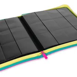 Vaultx 9 Pocket Exo-Tec Zip Binder SV9 Pokemon Journey Together PINK NEW - Image 2