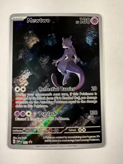 Pokemon TCG Mewtwo 052 Scarlet & Violet Black Star Promo NM - Image 1
