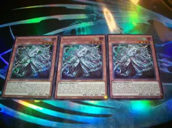 3x Mitsurugi no Mikoto, Aramasa 1st Edition Secret Rare L26D-ENM06 Yu-Gi-Oh! - Image 1