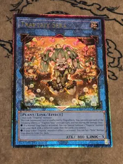 Yugioh Traptrix Sera RA04-EN075 1st Ed Prismatic Ultimate Rare NM Presale - Image 1