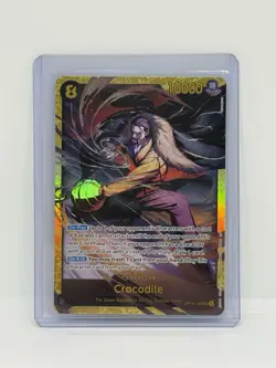 Crocodile (Foil) OP14-120 (SEC) One Piece Card Game The Azure Sea's Seven (OP14) - Image 1