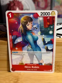 NICO ROBIN (REPRINT) OP05-010 Premium Booster -The Best- One Piece TCG NM - Image 1