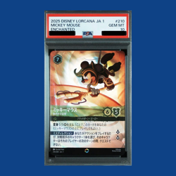 PSA10 Disney Lorcana Card Mickey Mouse Enchanted 210/204 Japanese - Image 1