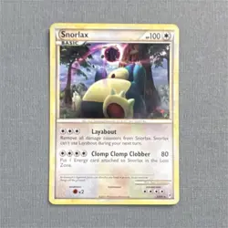 Pokemon Snorlax 33/95 MP Rare Call of Legends Basic Card - Image 1