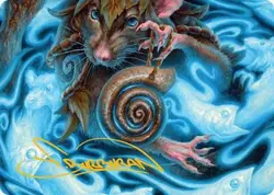 Mind Spiral Art Card (Gold-Stamped Signature) Near Mint 8 Art Series: BLB REG - Image 1