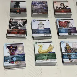 Final Fantasy TCG Large Lot 1450 Non-foil Base Cards - Image 5