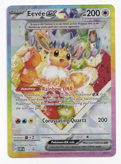 Eevee ex - Holo Promo SV: Scarlet & Violet Promo Cards 174 NM - Image 1