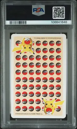 1998 POKEMON STADIUM YELLOW VERSION PLAYING CARDS ACE OF CLUBS JIGGLYPUFF PSA 10 - Image 2