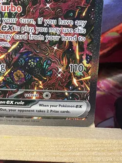 Oricorio ex 024 Pokemon TCG Mega Evolution Charizard UPC Black Star Promo Card - Image 5