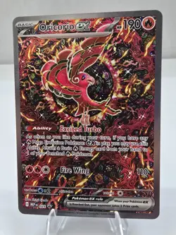 Pokemon Card TCG: ORICORIO EX 024 Mega Evolutions Phantasmal Flames UPC Promo - Image 1