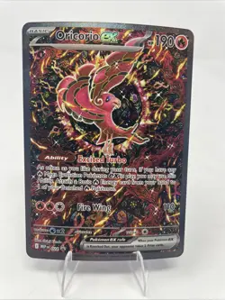 Oricorio ex 024 Pokemon TCG Mega Evolution Charizard UPC Black Star Promo Card - Image 1