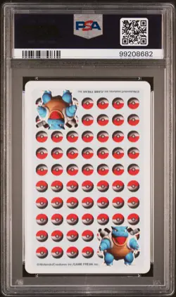 1998 POKEMON STADIUM BLUE VERSION PLAYING CARDS QUEEN OF HEARTS GLOOM PSA 10 - Image 2