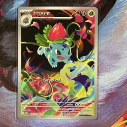 Pokemon Ivysaur Me01: Mega Evolution Illustration Rare Holo 134/132 110 HP Card - Image 1