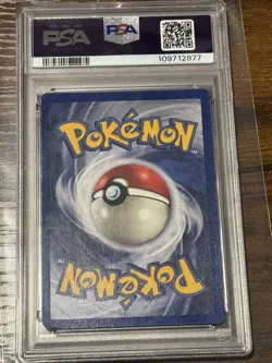 Pokemon TCG Blastoise Holo Unlimited Rare Card 2/130 Base Set PSA 5 - Image 2