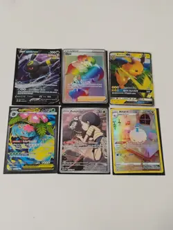 Pokemon GX-GG-Umbreon Promo-Illustration Rare-Secret Rare-Full Art Holo Card Lot - Image 1
