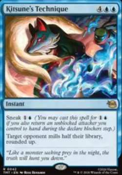 Kitsune's Technique TMT 42 MTG Reg - Image 1