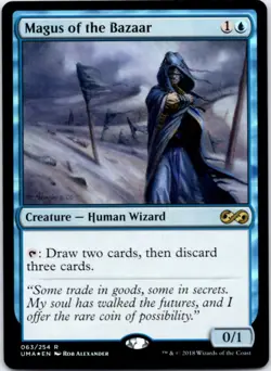 Magus of the Bazaar (Foil) Ultimate Masters, 63 NM - Image 1