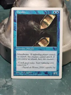 Dandan x4 5th Edition 1997 NM playset MTG vintage! - Image 1