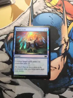 Mana Leak (2X2 58) Near Mint Foil - MTG single - Image 1