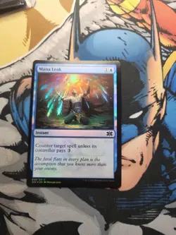 Mana Leak (2X2 58) Near Mint Foil - MTG single - Image 2