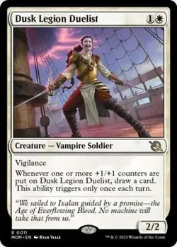 Dusk Legion Duelist MTG NM REG 11 - Image 1