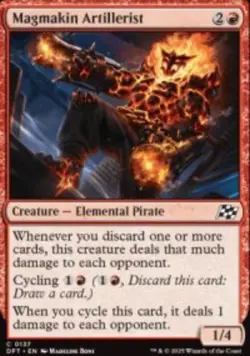 Magmakin Artillerist Aetherdrift (DFT) 137 MTG Foil - Image 1