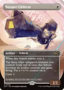 Voyager Glidecar Aetherdrift (DFT) 299 MTG Regular - Image 1