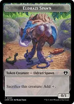 Eldrazi Spawn // Insect Double-Sided Token NM Reg Tkn - Image 1
