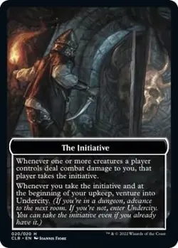 The Initiative // Undercity Double-Sided Token NM Foil Tkn - Image 1