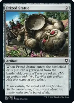 Prized Statue Near Mint Foil Common 334 - Image 1