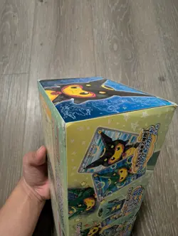 Pokemon Poncho Pikachu Rayquaza Deck box and Sleeves only - Image 3
