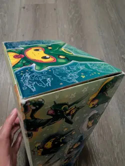 Pokemon Poncho Pikachu Rayquaza Deck box and Sleeves only - Image 4