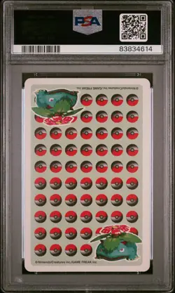 Pokemon Stadium Green Caterpie Jack of Hearts Playing Poker Card 1998 PSA 10 GEM - Image 2