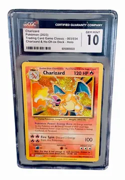 Pokemon Charizard #3 CGC 10 / Trading Card Game Classic 🔥🔥 - Image 1