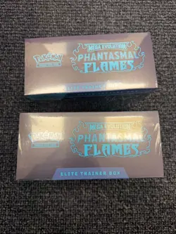 Pokemon TCG Phantasmal Flames ETB x 2 - New Sealed Elite Trainer Box Charizard - Image 3