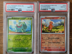 4X LOT 2024 Pokemon MEW 151 Costco Mini Tins PSA 10 Cosmos Holo Pikachu Squirtle - Image 3