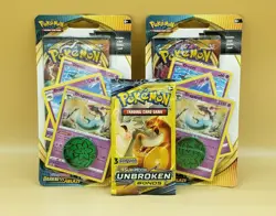 2019-20 Pokemon TCG Sun & Moon Sword & Shield Boosters & Single Sealed Packs - Image 1