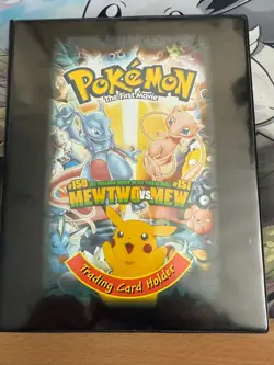 Vintage Pokemon Binder - 1st Movie + Bonus 90s/00s Cards incl 1st Eds - 1p Start - Image 1