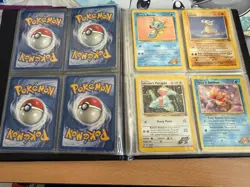 Vintage Pokemon Binder - 1st Movie + Bonus 90s/00s Cards incl 1st Eds - 1p Start - Image 5