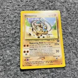 Vintage Pokemon Hitmontop #37 WoTC Black Star Promo Y2K - Image 2