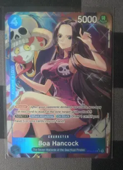 OP01-078 Boa Hancock prb The Best Alt Art One Piece Card - Image 1