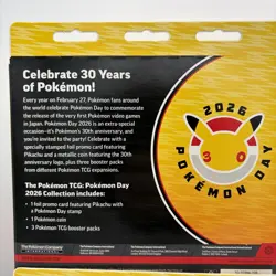 4x Pokemon TCG Pokemon Day 2026 Collection Box Brand New Factory Sealed Pikachu - Image 5