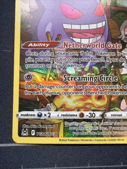 Gengar TG06/TG30 Holo – Trainer Gallery – Lost Origin – Pokemon TCG NM - Image 4