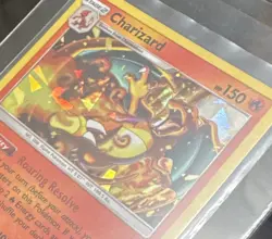 Pokemon Charizard Cracked Ice Holo Rare NM/M | Stage 2 | Clean Copy | See Photos - Image 3