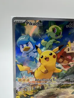 Sealed Pikachu Promo (027) Scarlet and Violet - Pokemon TCG - NM - Image 2