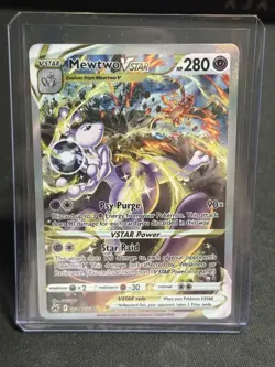Pokemon TCG Mewtwo VSTAR Crown Zenith Galarian Gallery GG44/GG70 NM - Image 1