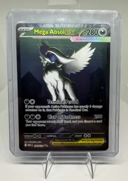 Mega Absol EX 180/132 Mega Evolutions Special Illustration Rare Pokemon TCG NM - Image 1