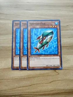 Yu-Gi-Oh! - Torpedo Fish 3X - Complete Playset - Image 1