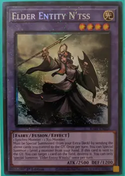 YuGiOh Elder Entity N'tss Collector's Rare 1st Edition RA01-EN026 - Image 1